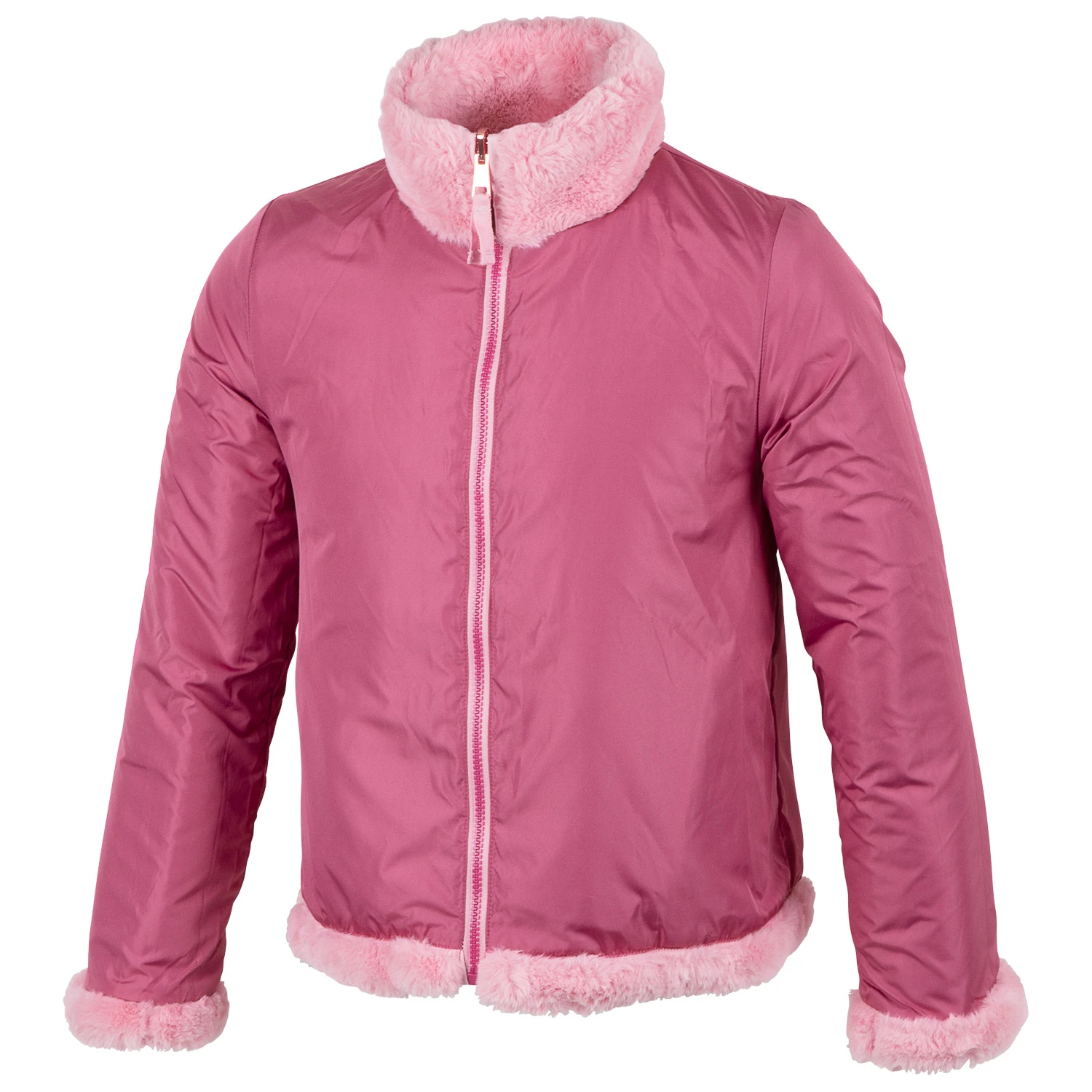 Pacific Trail Girls' Reversible Faux Fur Jacket