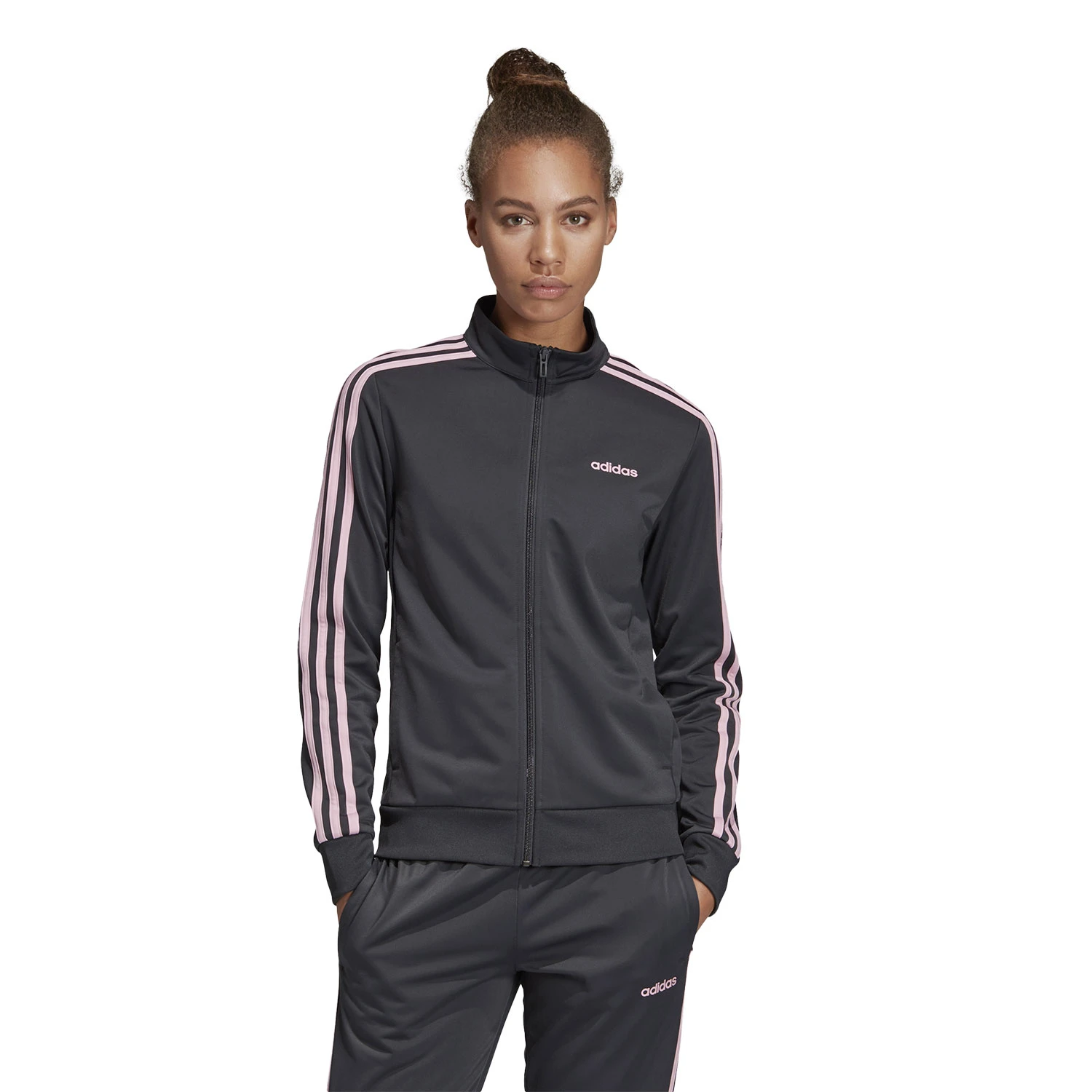 Adidas Women's Essentials Tricot Track Jacket - Image 2