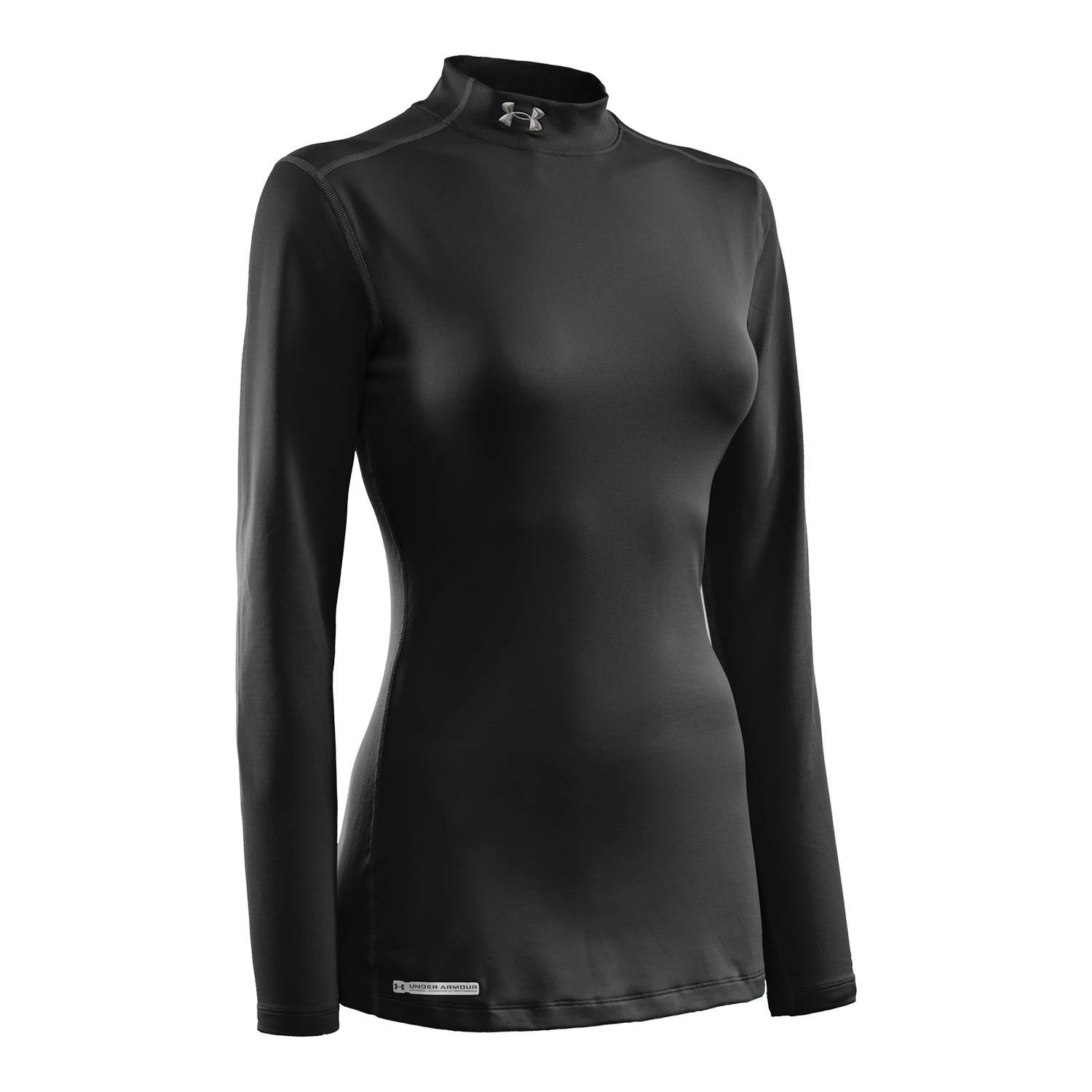 Under Armour Women's ColdGear Long-Sleeve Fitted Mock Shirt - Image 2