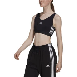 Adidas Women's Essential 3-Stripes Crop Top