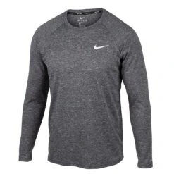 Nike Men's Long-Sleeve Hydroguard Heather Swim Top