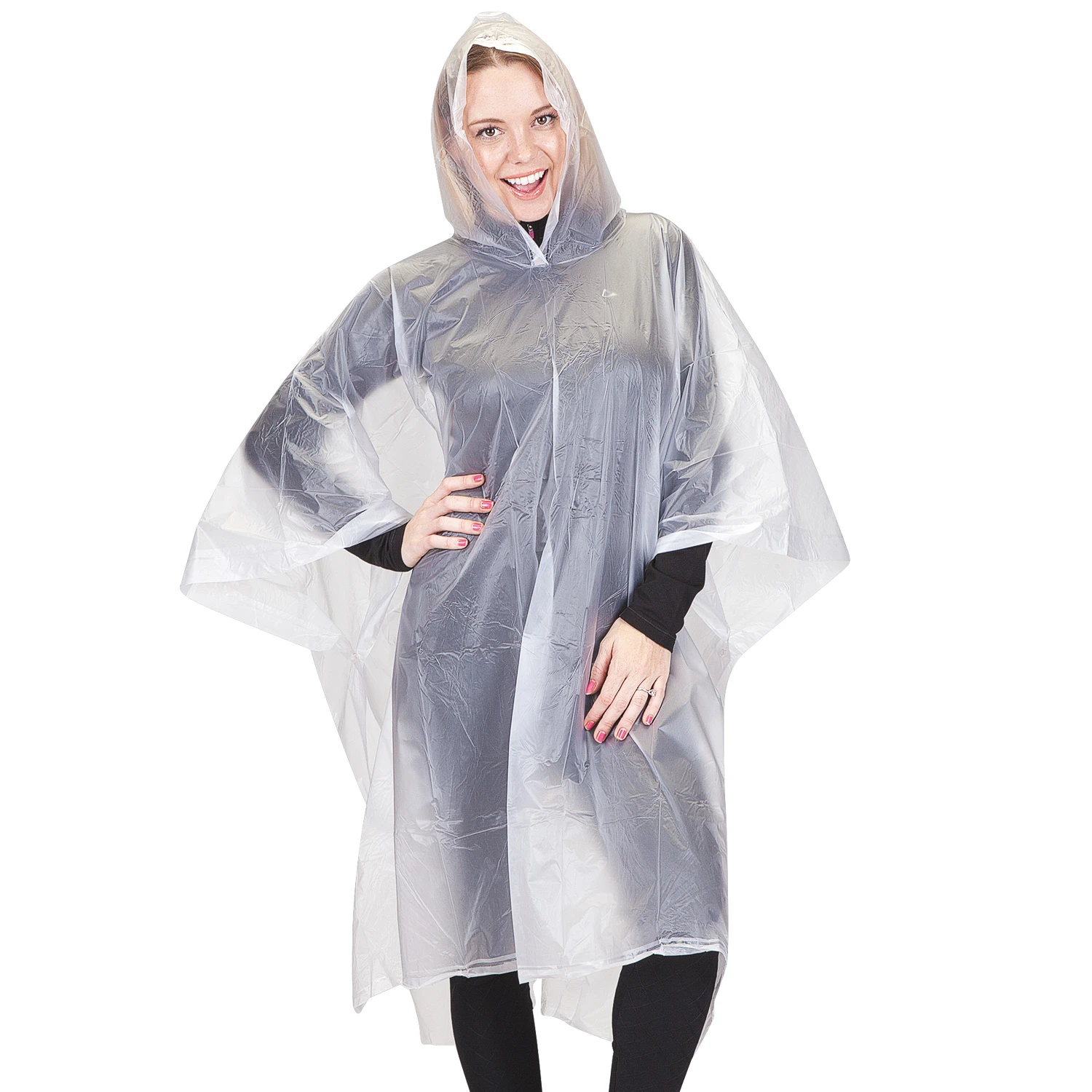 Stansport Vinyl Poncho With Hood - Image 2