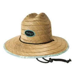 Hurley Women's Capri Straw Lifeguard Hat